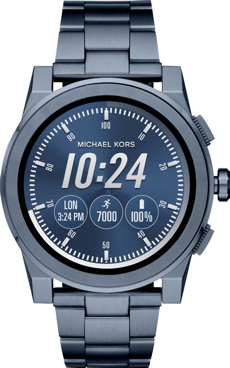 michael kors watches steel for men|michael kors smart watch men's.